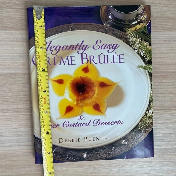 Creme Brulee And Other Custard Desserts Hardcover Recipe Book Vintage 1998 - Picture 5 of 12